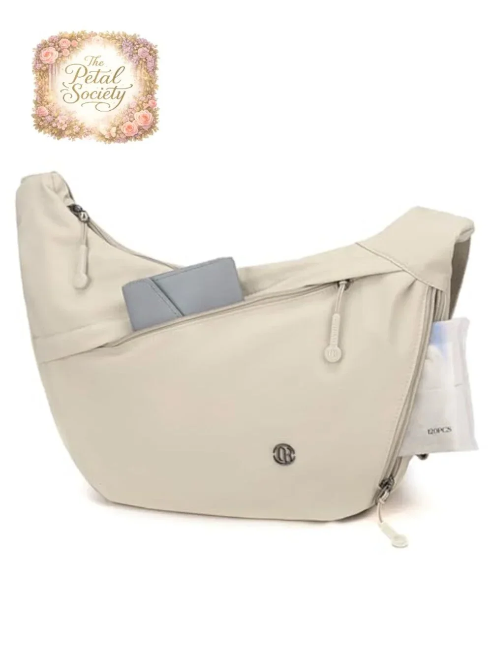 Nylon Crescent Crossbody Luna Bag Lightweight Hobo Shoulder Bag
